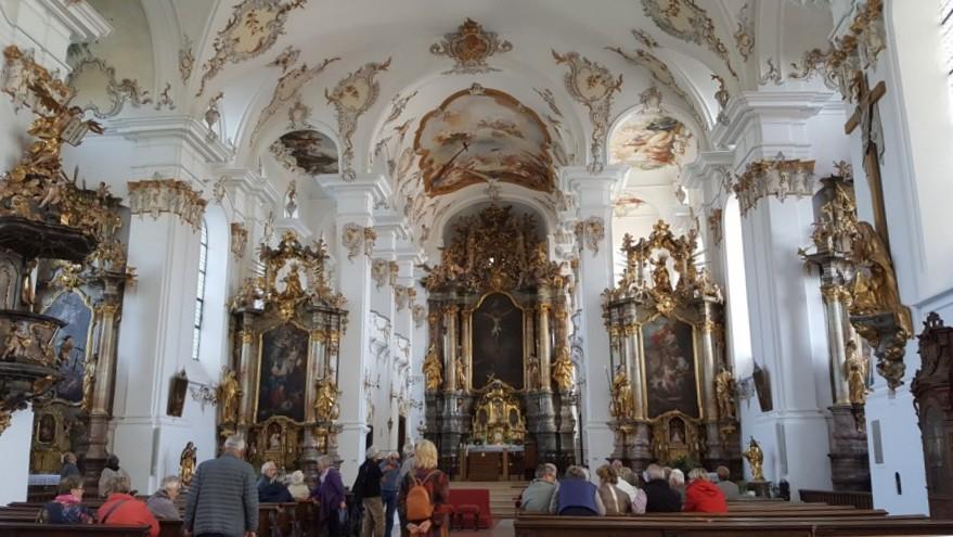 Bergen bei Neuburg, Pfarr- und Wallfahrtskirche Hl. Kreuz
