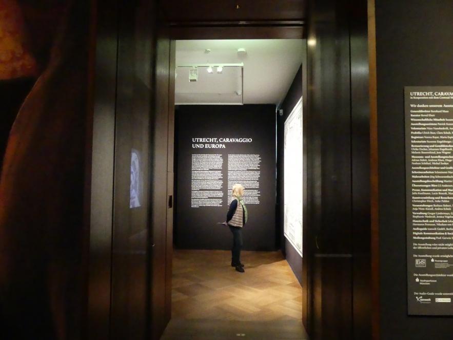 München, Alte Pinakothek, Ausstellung "Utrecht, Caravaggio und Europa" vom 17.04.-21.07.2019, Bild 1/2