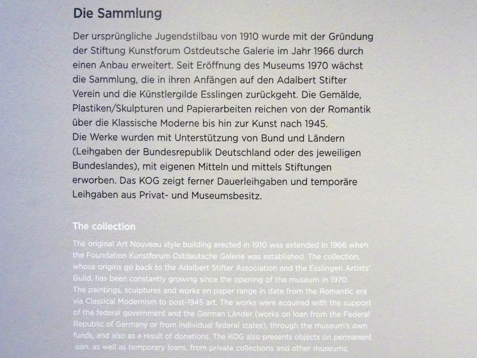 Regensburg, Ostdeutsche Galerie, Saal 2, Bild 4/4