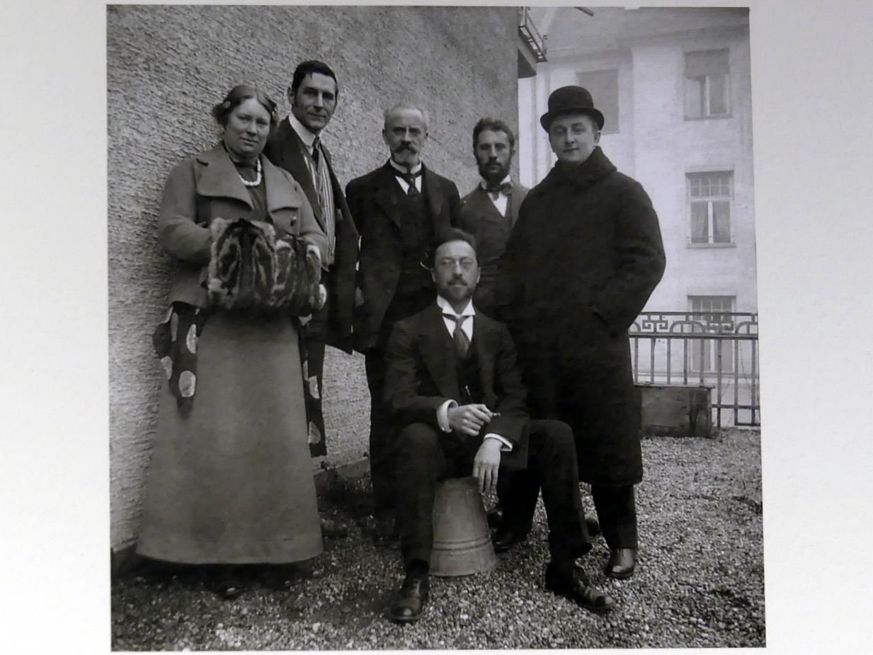 München, Lenbachhaus, Kunstbau, Ausstellung "Lebensmenschen" vom 22.10.2019-16.02.2020, München, Murnau, Oberstdorf, 1908-1913, Bild 15/17