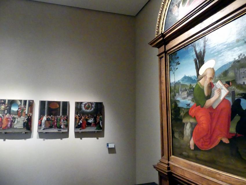 Perugia, Nationalgalerie von Umbrien (Galleria nazionale dell'Umbria), 27: Eusebio da San Giorgio, Giovanni Battista Caporali, Bild 1/6
