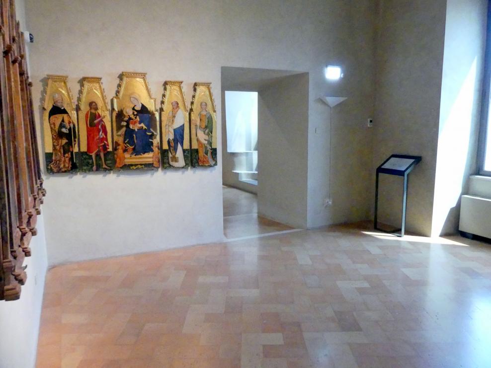 Perugia, Nationalgalerie von Umbrien (Galleria nazionale dell'Umbria), 06: Gentile da Fabriano, Álvaro Pires de Évora, Bild 1/5