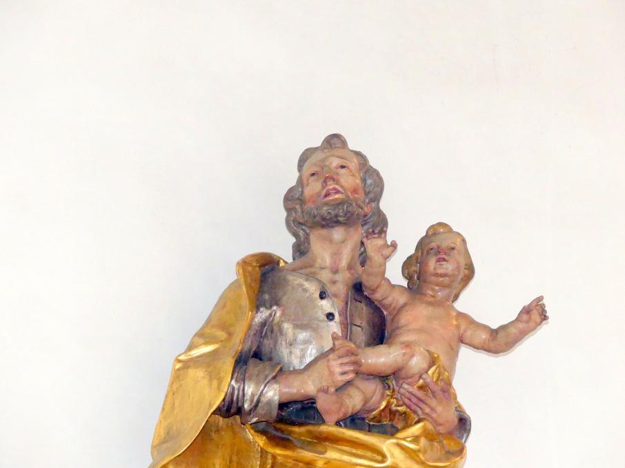 Franz Joseph Friedrich Christian (1772&ndash;1792), Hl. Joseph, Offingen (Uttenweiler), Wallfahrtskirche St. Johannes Baptist auf dem Bussen, 1786, Bild 2/6