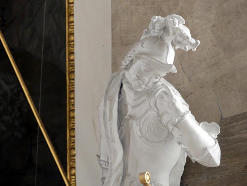 Franz Joseph Friedrich Christian (1772&ndash;1792), Hochaltar und Nebenaltäre, Mitarbeit beim Vater, Bad Buchau, ehem. Damenstift, ehem. Stiftskirche, heute Pfarrkirche St. Cornelius und Cyprianus, 1774&ndash;1776, Bild 8/41