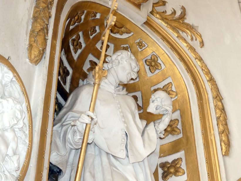Franz Joseph Friedrich Christian (1772&ndash;1792), Hochaltar und Nebenaltäre, Mitarbeit beim Vater, Bad Buchau, ehem. Damenstift, ehem. Stiftskirche, heute Pfarrkirche St. Cornelius und Cyprianus, 1774&ndash;1776, Bild 39/41