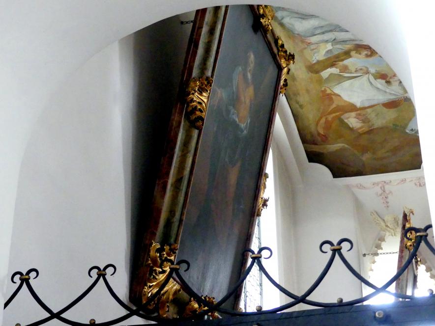 Johann Gebhard (1704&ndash;1751), Gemälde im Langhaus "Die Zwölf Apostel", Pielenhofen, ehem. Zisterzienserinnenkloster, ehem. Klosterkirche, heute Pfarrkirche Mariä Himmelfahrt, 1710, Bild 9/12