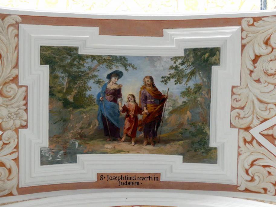 Michael Willmann (1650&ndash;1705), Rückkehr der Heiligen Familie aus Ägypten, Grüssau, St.-Josephs-Kirche, 1693&ndash;1695