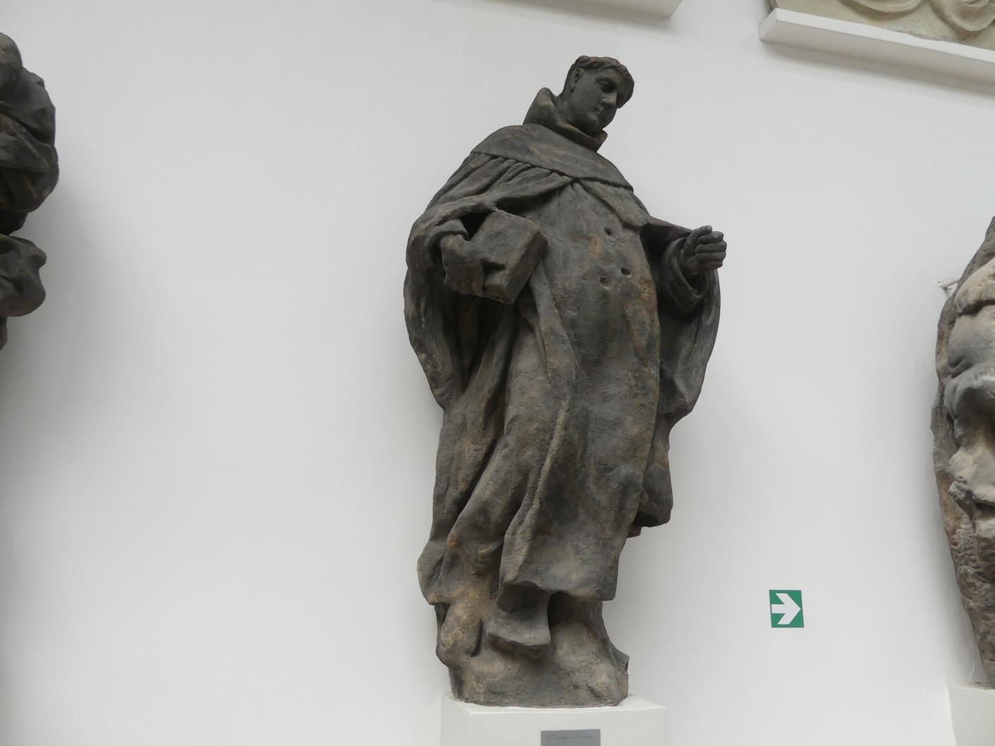 Hl. Angelus der Karmelit, Prag-Altstadt, ehem. Karmeliterkloster, St.-Gallus-Kirche, jetzt Prag-Holešovice, Lapidarium, Saal 6, 1727
