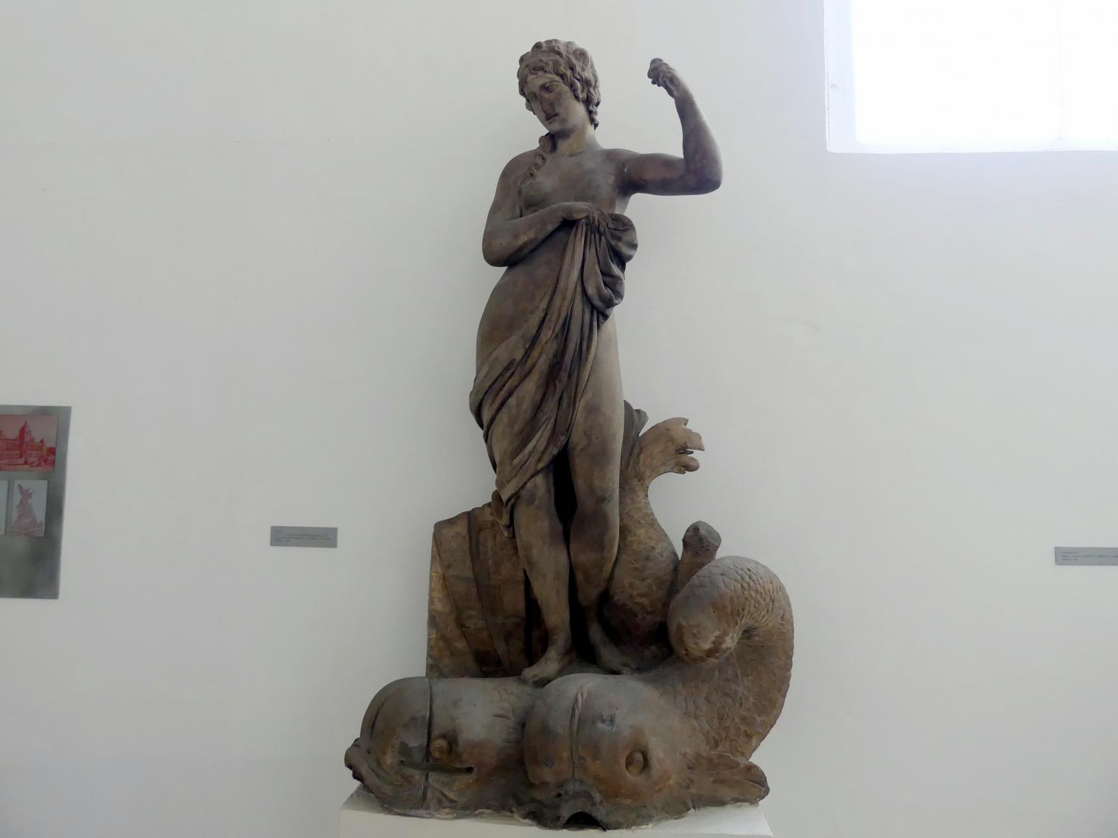 Venus (römische Göttin der Liebe und der Schönheit), Prag-Neustadt, ehem. Palais Thun-Hohenstein, Jungmannova 36/40 (abgerissen 1922), jetzt Prag-Holešovice, Lapidarium, Saal 7, nach 1805