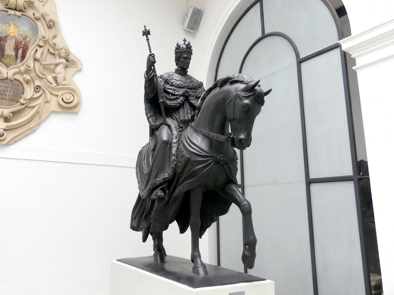 Joseph Calanza Max (1840–1858), Kaiser von Österreich Franz I., Prag-Altstadt, Franz I. Denkmal (Kranner Brunnen), jetzt Prag-Holešovice, Lapidarium, Saal 8, 1845–1850