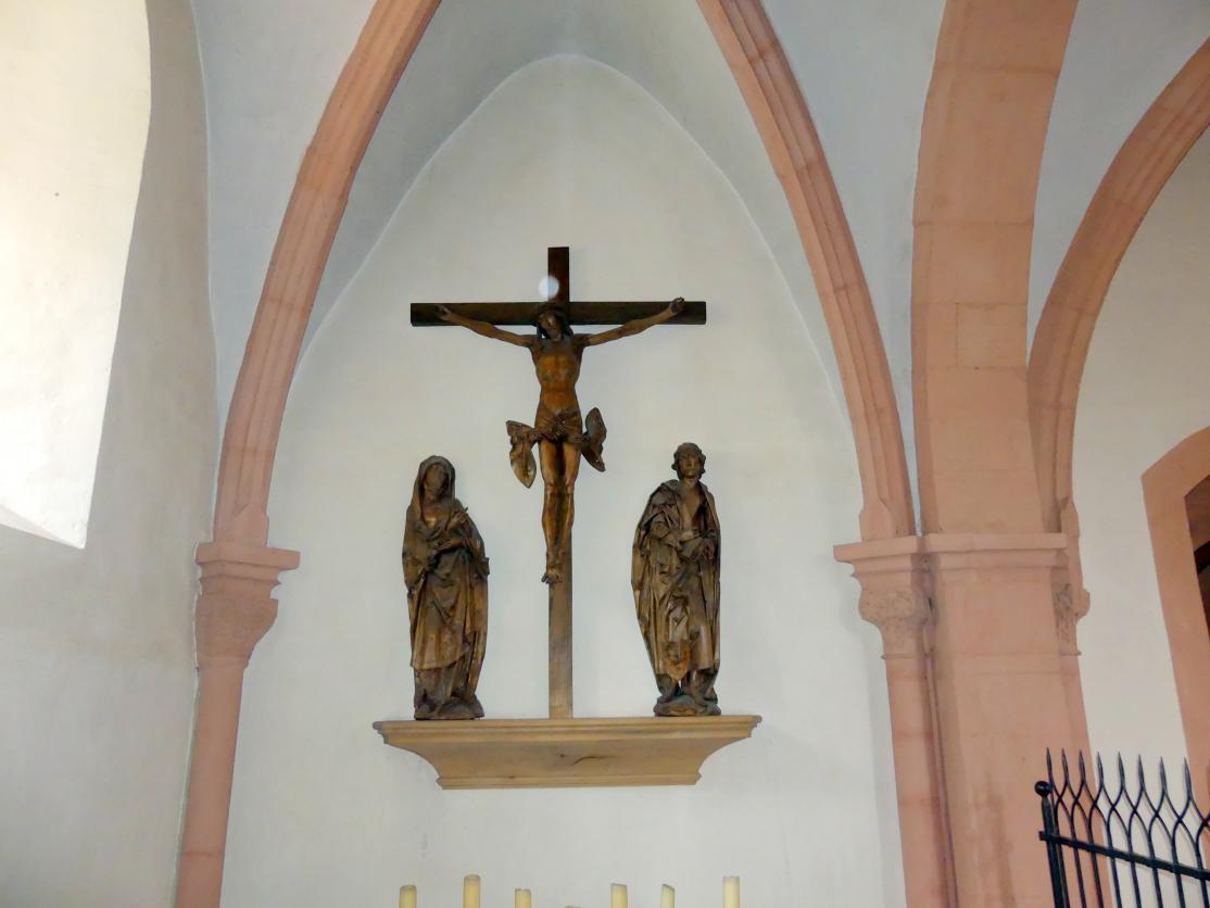 Tilman Riemenschneider (1487&ndash;1523), Kreuzigungsgruppe, Aub, Stadtpfarrkirche Mariä Himmelfahrt, um 1510