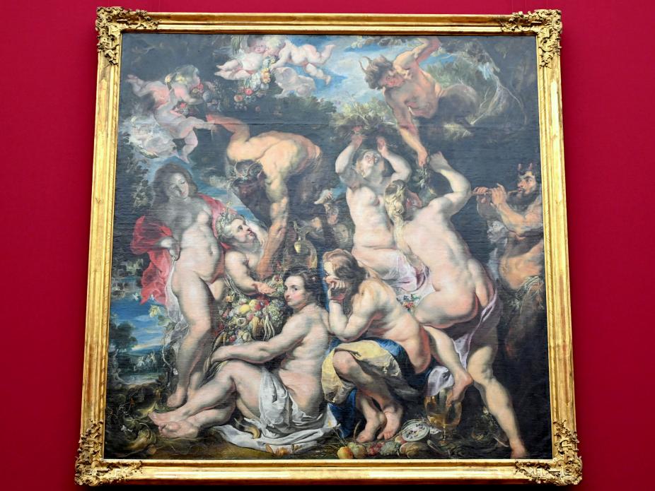 Jacob Jordaens (1615&ndash;1665), Allegorie der Fruchtbarkeit, München, Alte Pinakothek, Obergeschoss Saal VI, um 1617