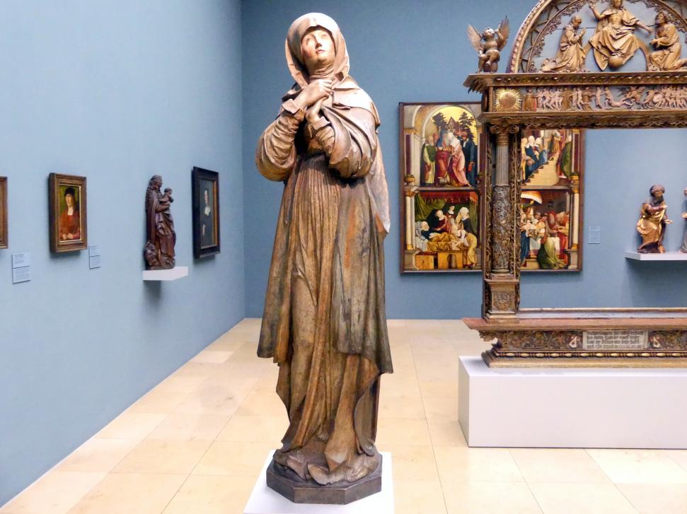 Meister der Nürnberger Madonna (1510), Die Nürnberger Madonna, Nürnberg, ehem. Dominikanerkloster St. Marien, jetzt Nürnberg, Germanisches Nationalmuseum, Saal 114, um 1510