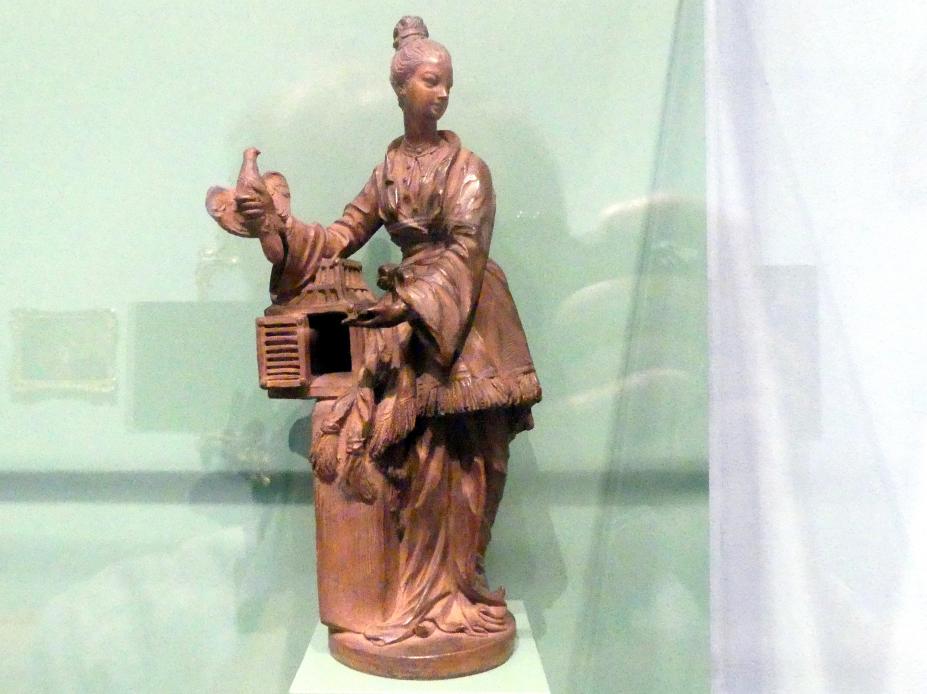 Friedrich Elias Meyer (1755), Chinesin mit Vogelbauer, Nürnberg, Germanisches Nationalmuseum, Saal 131, um 1750&ndash;1760