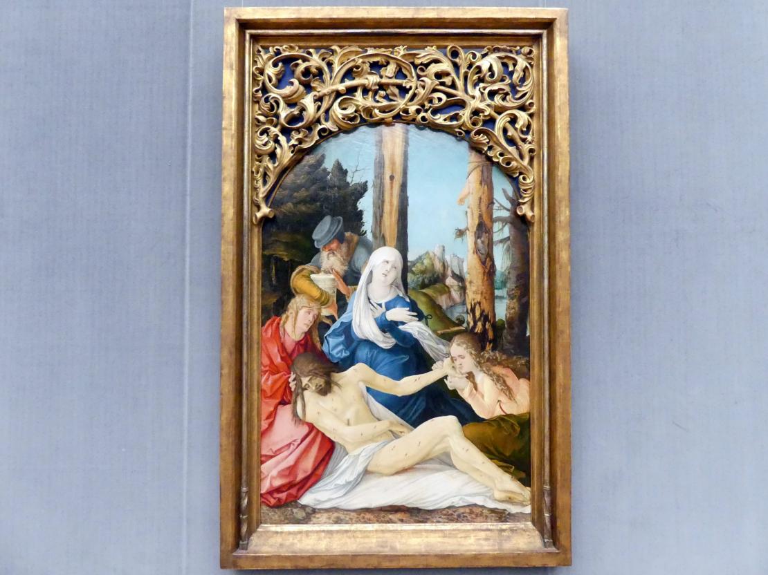 Hans Baldung Grien (1500&ndash;1544), Die Beweinung Christi, Berlin, Gemäldegalerie ("Berliner Wunder"), Saal III, um 1516