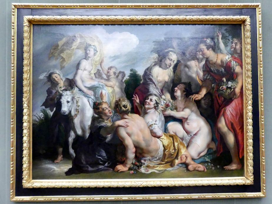 Jacob Jordaens (1615–1665), Die Entführung der Europa, Berlin, Gemäldegalerie ("Berliner Wunder"), Saal VII, um 1615–1616