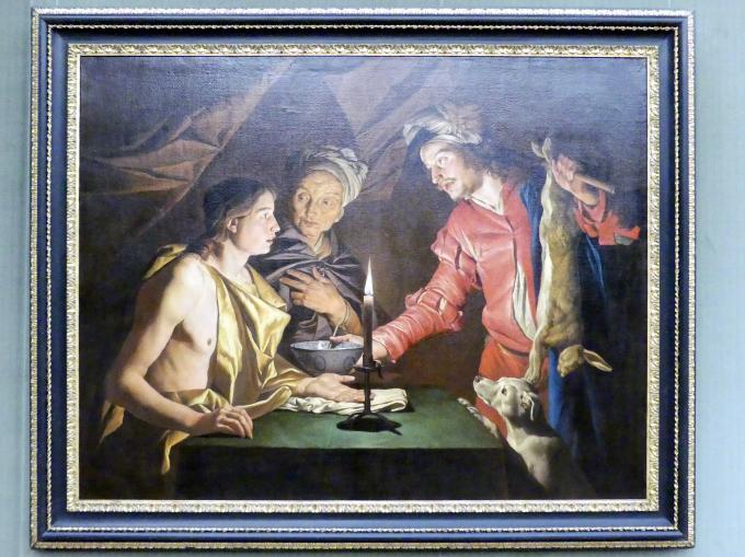Matthias Stom (1630&ndash;1645), Esau verkauft sein Erstgeburtsrecht, Berlin, Gemäldegalerie ("Berliner Wunder"), Saal IX, Undatiert