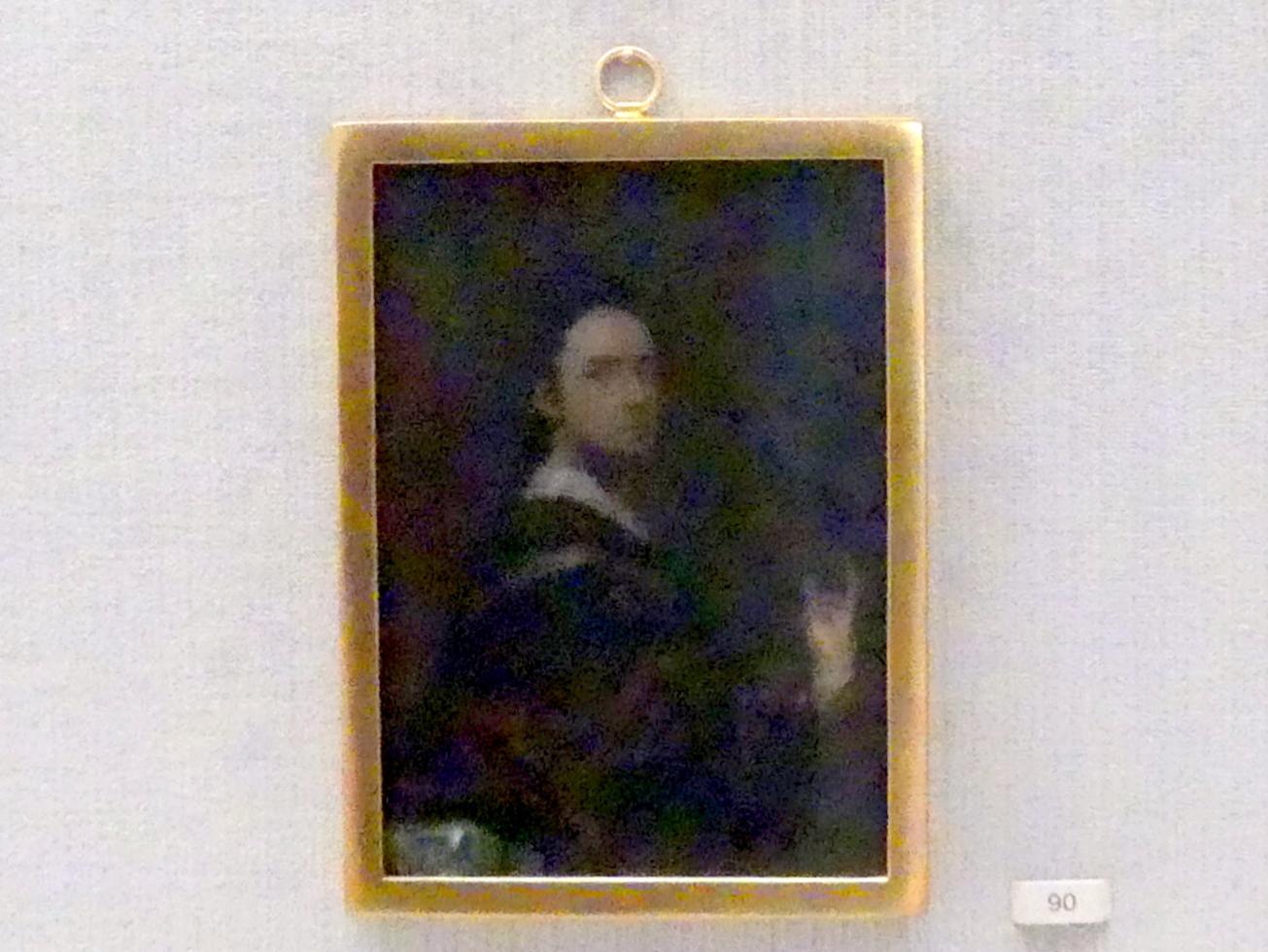 Ismael Mengs (1720), Selbstbildnis, Berlin, Gemäldegalerie ("Berliner Wunder"), Kabinett 34, um 1720