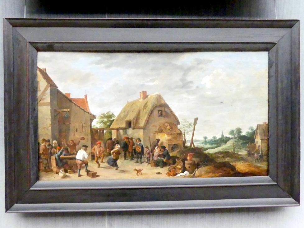 David Teniers der Jüngere (1633–1682), Flämische Kirmes, Berlin, Gemäldegalerie ("Berliner Wunder"), Kabinett 9, 1640