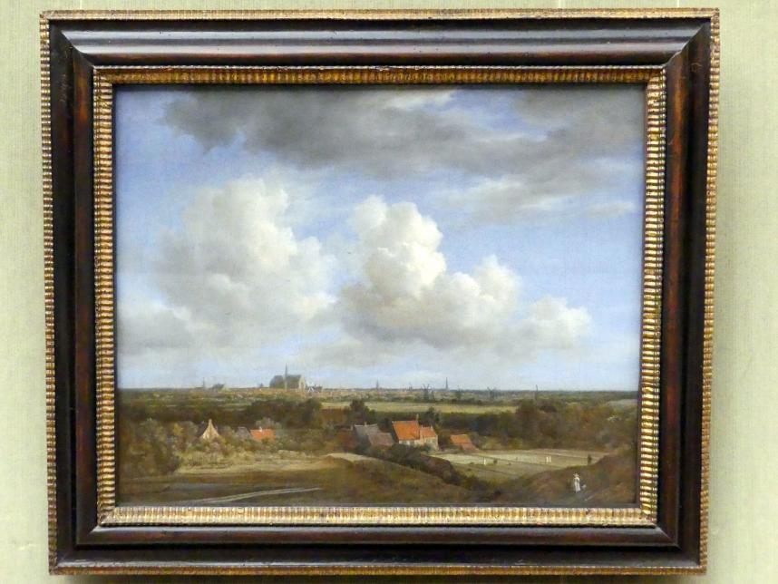 Jacob van Ruisdael (1646–1677), Haarlem von den Dünen im Nordwesten gesehen, Berlin, Gemäldegalerie ("Berliner Wunder"), Kabinett 15, um 1670