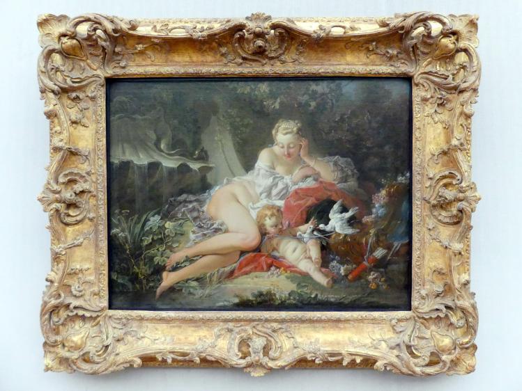 François Boucher (1728–1800), Venus und Amor, Berlin, Gemäldegalerie ("Berliner Wunder"), Kabinett 21, 1742