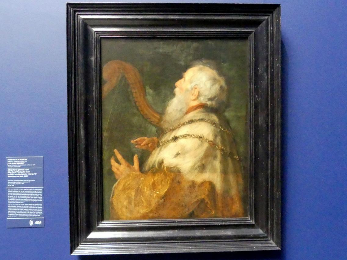 Peter Paul Rubens (1598–1640), König David spielt die Harfe, Frankfurt am Main, Städel Museum, 2. Obergeschoss, Saal 5, um 1616