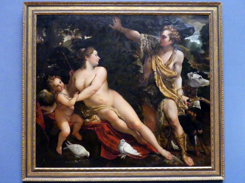 Annibale Carracci (1582&ndash;1609), Venus und Adonis, Wien, Kunsthistorisches Museum, Saal VI, um 1595