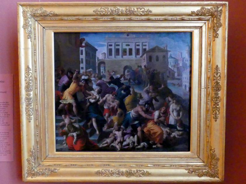 Alessandro Turchi (L'Orbetto) (1600–1640), Bethlehemitischer Kindermord, Wien, Kunsthistorisches Museum, Kabinett 11, um 1610–1615