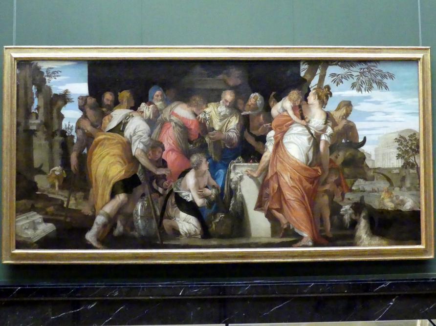 Paolo Caliari (Veronese) (1547&ndash;1587), Salbung Davids, Wien, Kunsthistorisches Museum, Saal XV, um 1555