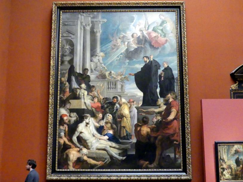 Peter Paul Rubens (1598–1640), Wunder des hl. Franz Xaver, Wien, Kunsthistorisches Museum, Saal XIV, um 1617–1618