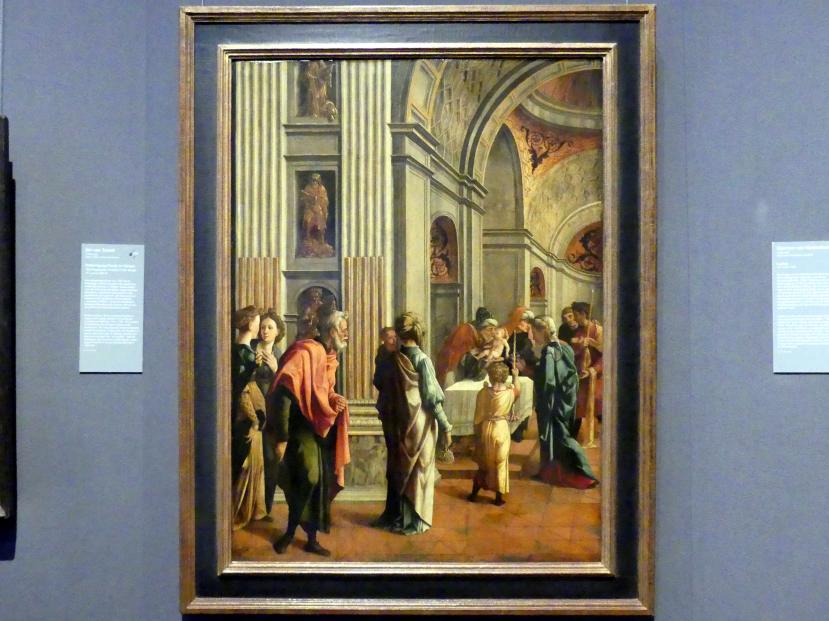 Jan van Scorel (1530–1537), Darbringung Christi im Tempel, Wien, Kunsthistorisches Museum, Kabinett 15, um 1530–1540