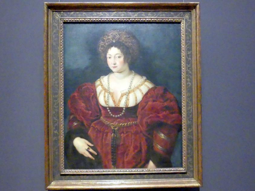 Peter Paul Rubens (1598–1650), Isabella d'Este, Wien, Kunsthistorisches Museum, Kabinett 23, 1600–1601