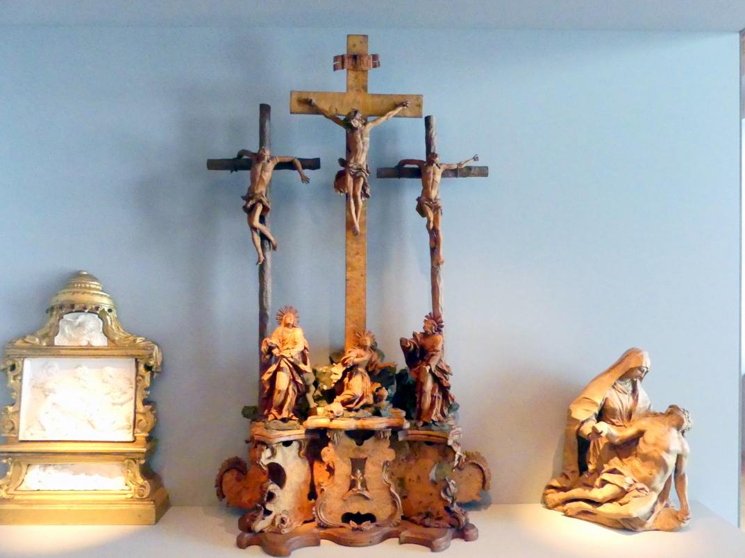 Kreuzigungsgruppe, Augsburg, Maximilianmuseum, Sammlung Röhrer, um 1750