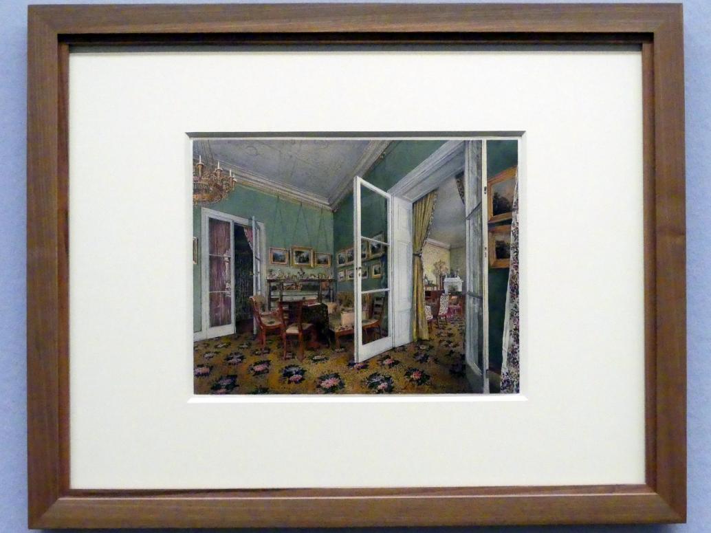 Rudolf von Alt (1827&ndash;1887), Salon im Palais Rasumofsky, Wien, Albertina, Ausstellung "Rudolf von Alt und seine Zeit" vom 16.02.-10.06.2019, Fürstliche Pracht, 1836
