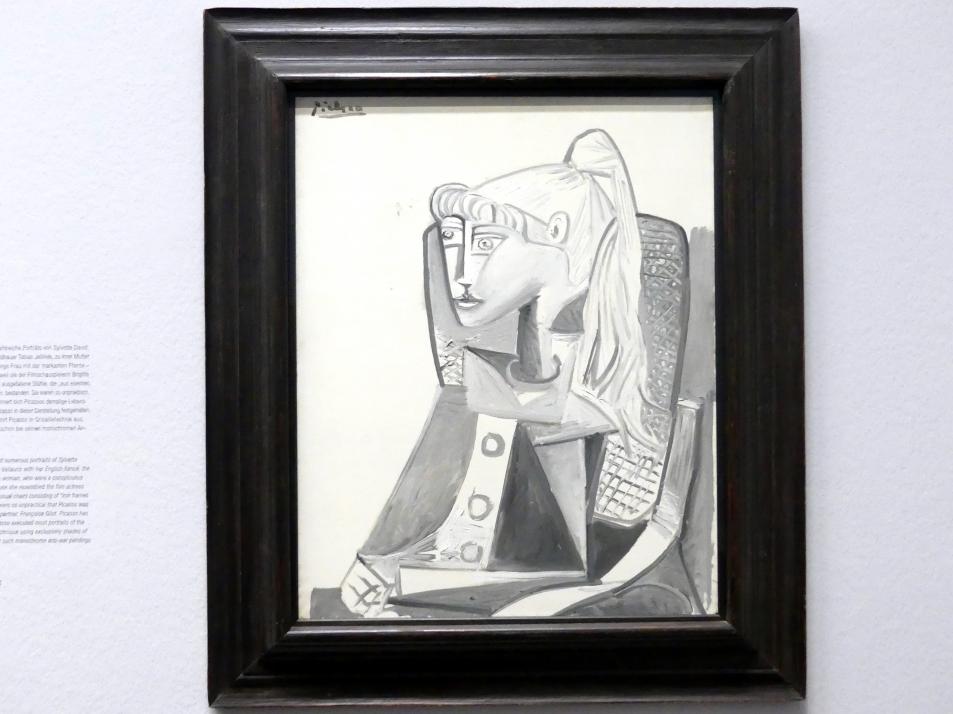 Pablo Picasso (1897&ndash;1972), Sylvette, Wien, Albertina, Sammlung Batliner, Saal 8, 1954