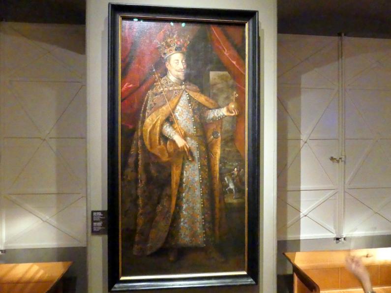 Hans von Aachen (1574–1615), Kaiser Matthias (1557-1619) als König von Böhmen, Wien, Kunsthistorisches Museum, Weltliche und Geistliche Schatzkammer, 1613–1614, Bild 1/2