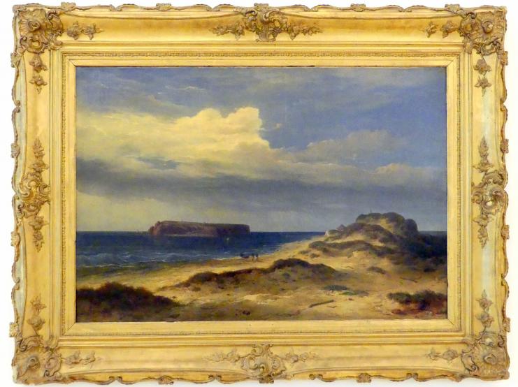 Franz Steinfeld (Undatiert), Ansicht der Insel Helgoland, Linz, Oberösterreichisches Landesmuseum, Zurück zur Natur, Undatiert