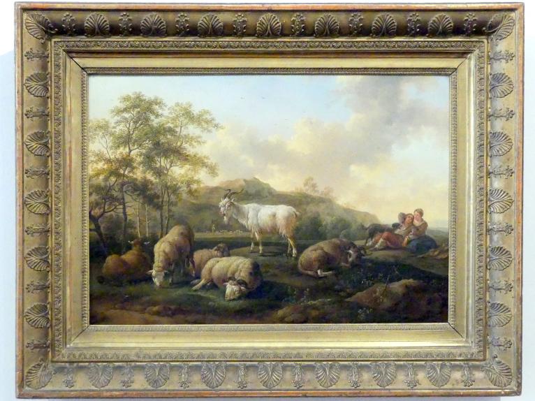 Joseph Roos (1765–1771), Landschaft mit weidendem Vieh, Wien, Museum Oberes Belvedere, Saal 14, 1765, Bild 1/2