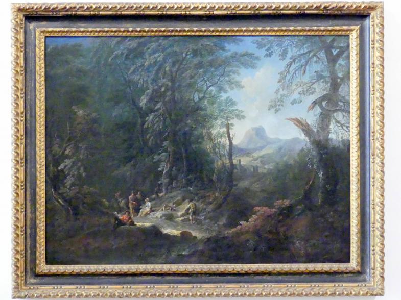 Maximilian Joseph Schinnagl (1730), Waldlandschaft "Abend", Wien, Museum Oberes Belvedere, Saal 14, Undatiert