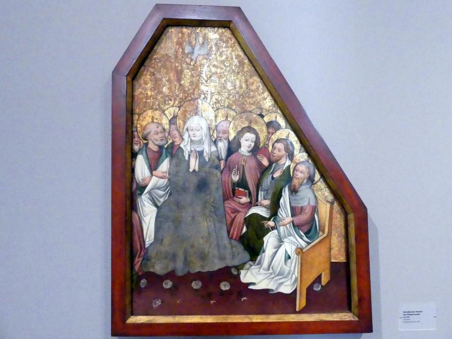 Das Pfingswunder, Schwäbisch Hall, Johanniterkirche, Alte Meister in der Sammlung Würth, um 1420