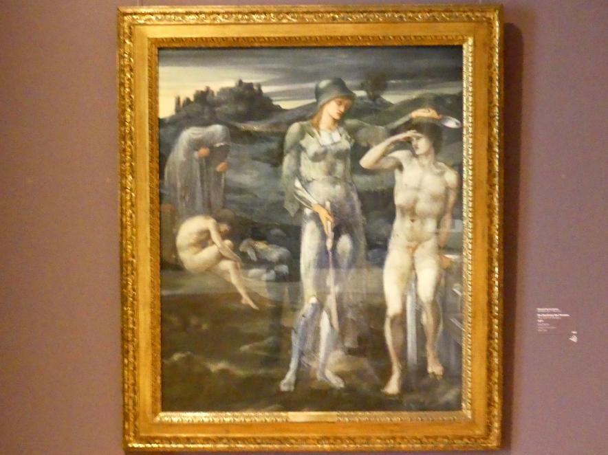 Edward Burne-Jones (1877–1892), Die Berufung des Perseus, Stuttgart, Staatsgalerie, Europäische Malerei und Skulptur 1, 1877