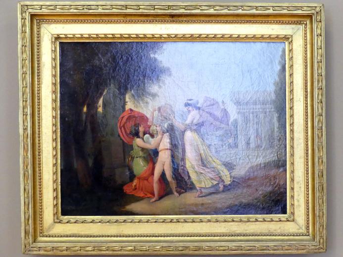 Nikolaus Friedrich von Thouret (1793), Der gefesselte Amor mit zwei Bacchantinnen, Stuttgart, Staatsgalerie, Europäische Malerei und Skulptur 7, 1793