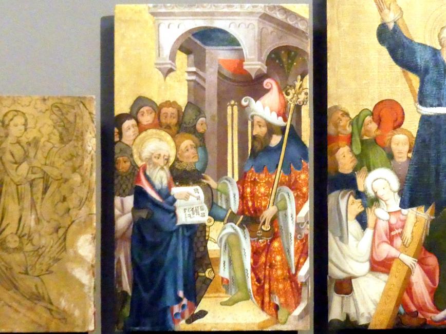 Sogenannter Ulmer Hochaltar, Stuttgart, Staatsgalerie, Altdeutsche Malerei 1, um 1400&ndash;1420, Bild 17/20