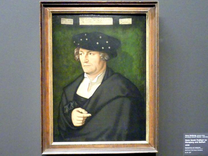Hans Baldung Grien (1500–1544), Hans Jacob Freiherr zu Morsperg und Beffert, Stuttgart, Staatsgalerie, Altdeutsche Malerei 4, 1525