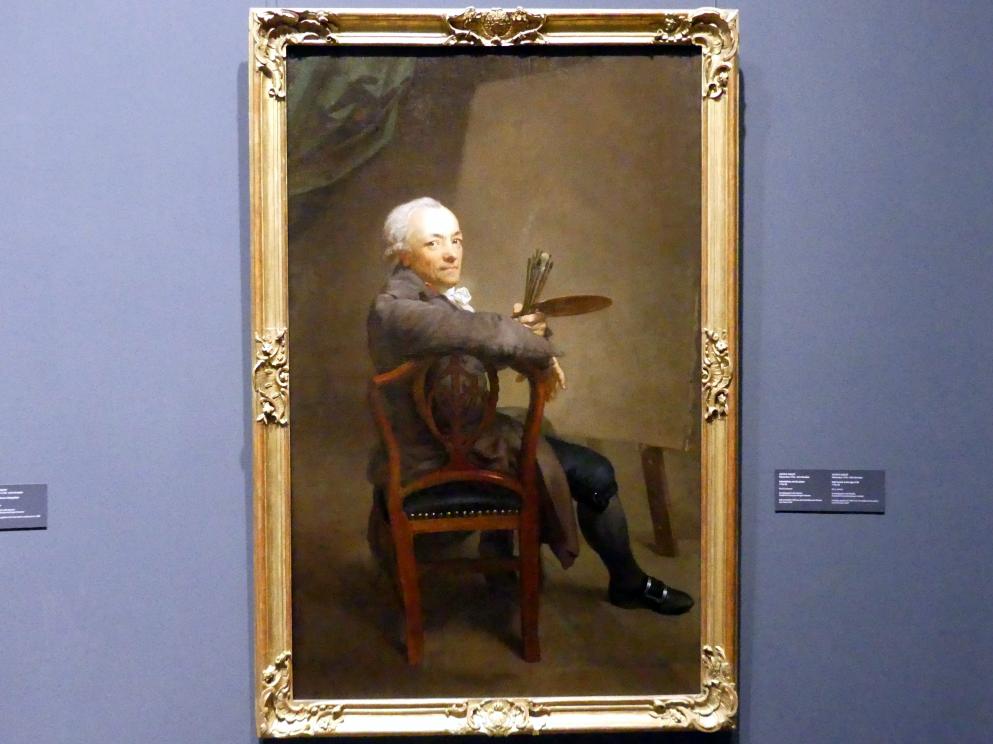 Anton Graff (1761&ndash;1807), Selbstbildnis mit 58 Jahren, Dresden, Gemäldegalerie Alte Meister, Ausstellung "Anton Graff (1736–1813) – Porträts" vom 13.03.-16.06.2019, 1794&ndash;1795
