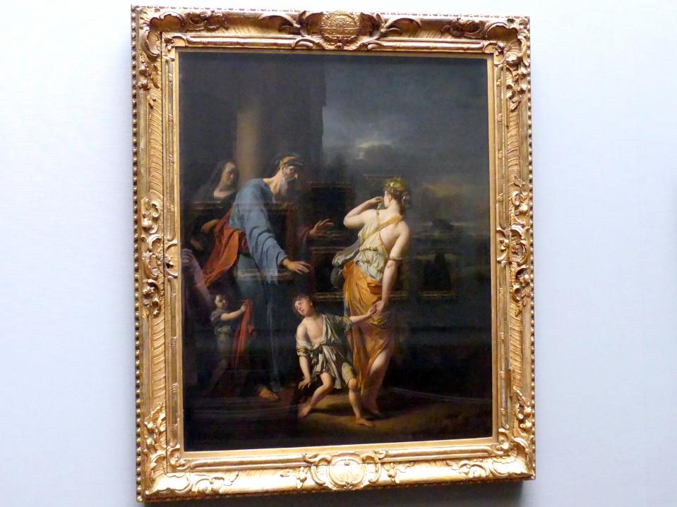 Adriaen van der Werff (1687–1715), Die Verstoßung der Hagar, Dresden, Gemäldegalerie Alte Meister, 2. OG: Niederländische Genremalerei, um 1696–1697