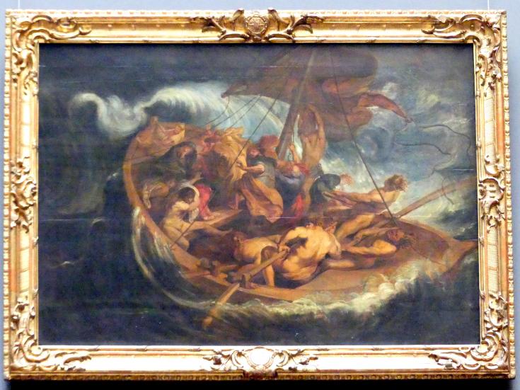 Peter Paul Rubens (1598&ndash;1640), Christus auf dem Meer, Dresden, Gemäldegalerie Alte Meister, 1. OG: Historienmalerei, um 1611&ndash;1614
