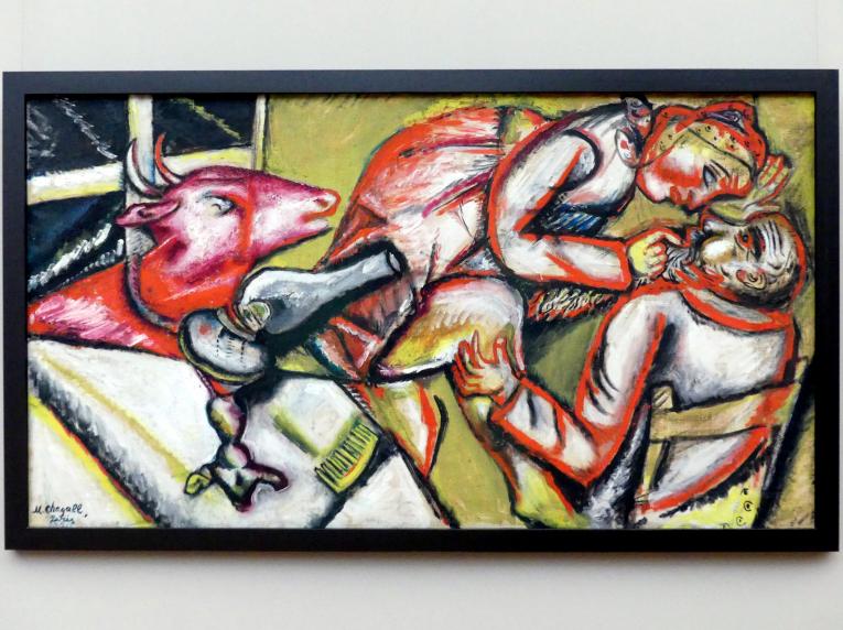 Marc Chagall (1910&ndash;1972), Paar mit Ziege, Dresden, Albertinum, Galerie Neue Meister, 2. Obergeschoss, Saal 13, 1911