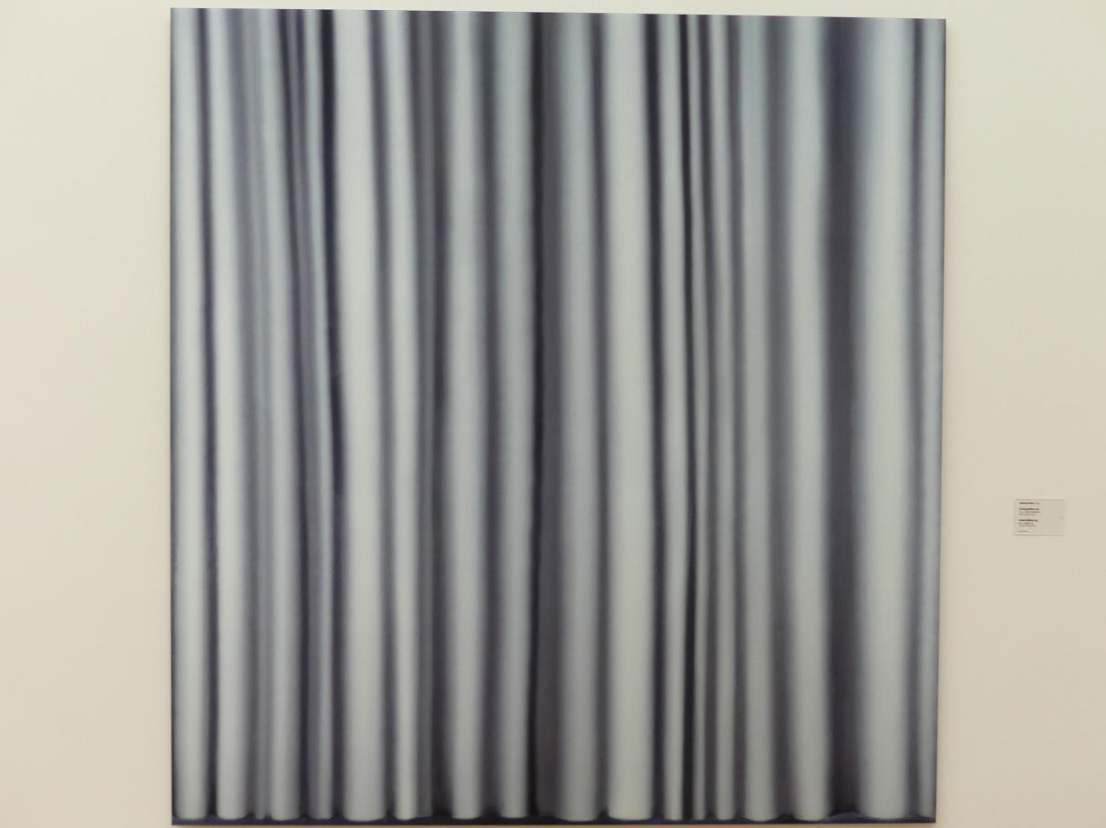 Gerhard Richter (1963–2020), Vorhang (Edition 153), Dresden, Albertinum, Galerie Neue Meister, 2. Obergeschoss, Saal 20, 2012