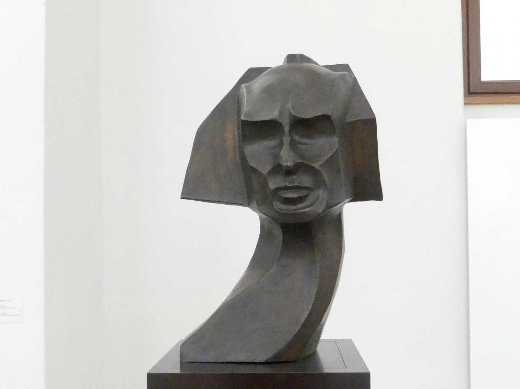 William Wauer (1917&ndash;1921), Herwarth Walden, Dresden, Albertinum, Galerie Neue Meister, Erdgeschoss, Skulpturenhalle, 1917
